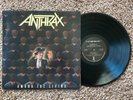 Anthrax – Among The Living Island Records 90584-1 VINYL LP STERLING 1ST US PRESS