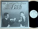 LEONID KOGAN violin concertos BACH 1stPress white EURODISC STEREO MINT