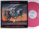 JAG PANZER Ample Destruction IRON WORKS LP NM pink vinyl m