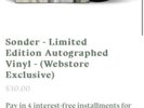 Dermot Kennedy - Sonder Exclusive Limited Edition Vinyl LP AUTOGRAPH EDITION