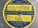 4 x ALUMINUM DISC 1942 Patricia Strauss WAR CORRESPONDENT US RADIO INTERVIEW