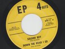 DOOWOP  R&B bw JUMP 45  - ECHOES + EMMETT HOBSON - SOLDIER BOY-  HEAR E P 4 HITS