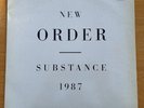 New Order – Substance  LP UK 1987 Press Vinyl Album Compilation Factory – Fact 2