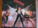 JUDAS PRIEST SIGNED Unleashed in the East LP K K Glen Tipton Ian Hill Les Binks