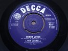LYNN CORNELL [Lyn]   Demon Lover   MINT   DECCA F 11227   Popcorn Early Mod Danc
