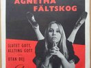 AGNETHA FÄLTSKOG (ABBA) * SLUTET GOTT, ALLTING GOTT * PURPLE LABEL * SWE 7