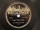 JAZZ WINDY RHYTHM KINGS JUNIE COBB Piggly Wiggly Blues  BROADWAY 1294