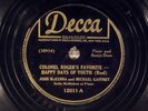 78 RPM -- John McKenna and Michael Gaffney, Decca 12011, E- Irish - Celtic