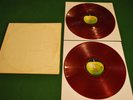 Beatles White Album Japan Doppel LP 1.pr 1969 red vinyl Apple AP-8570-71 Low Num