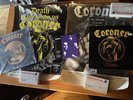 Coroner RIP Punishment Purple Haze Promo Posters  Mercyful Sodom Kreator WOW