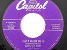 Take A Chance On Me / No More Annisteen Allen Capitol E+ F2937 45 R&B Soul Mambo