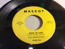 MONOTONES-MASCOT 124-BOOK OF LOVE/YOU  NEVER LOVED ME-ORIGINAL LABEL 45 DOO-WOP