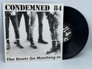 Condemned 84 ‎The Boots Go Marching In 1997 UK reissue Vinyl LP Punk Oi Comp EX
