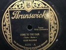 78 rpm BRUNSWICK 1928' Victrola Record Allen McQuhae COME TO The FAIR Irish Bell