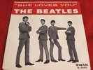 BEATLES She Loves You  Swan S-4152 PICTURE SLEEVE ONLY No Vinyl