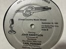 John Anderson Carl Perkins 9/18/1982 Silver Eagle - Cross Country Music 3LP +