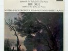 SXL 6426 WB orig ROSTROPOVICH / BRITTEN – SCHUBERT arpeggione – DECCA LP EX
