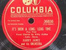 78RPM It’s Been A Long Long Time Autumn Serenade Harry James Columbia 36838 A15