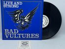 Bad Vultures ‎Live And Strong 1994 Original Japanese Oi Punk Rock Vinyl LP VG+