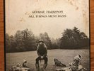 George Harrison  All Things Must Pass 3-LP Apple 1970 1st Pressing w/ Poster