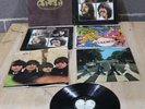 6 x THE BEATLES Records Vinyl LPs LET IT BE LOVE SONGS ABBEY ROAD  - 250