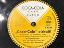 Schellack - Coca-Cola Werbeplatte - Coca-Cola eiskalt  / Unsere Melodie