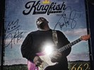 Christone Kingfish Ingram Signed 662 Album Cover. Purple swirl LP Tom Hambridge