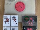 Lady Gaga Chromatica Deluxe Set Signed Clear Vinyl Cassettes CD