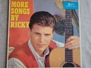 More Songs By Ricky Rare Stereo Promo Blue vinyl LP with Poster Ricky Nelson