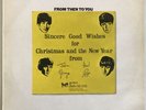 THE BEATLES FROM THEN TO YOU VINYL LP APPLE UK 1970 BEATLES CHRISTMAS ALBUM