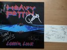 Heavy Pettin - Lettin Loose LP Rare SIGNED Vinyl Record NWOBHM UK 1983 EX/EX