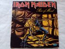 IRON MAIDEN piece of mind/parte cerebral...MEXICO-EMI-SLEM 1135   YEARS 1983