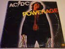 AC/DC Powerage 1978 Presswell Pressing Printed Inner Sleeve Vg/Vg+ Bon Scott Oop