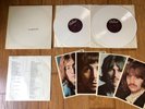 The Beatles White Album Vinyl Lp 1978 Capitol WHITE Vinyl Poster Photos COMPLETE