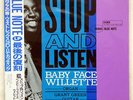 BABY FACE WILLETTE STOP AND LISTEN BLUE NOTE BN 4084 JAPAN OBI VINYL LP