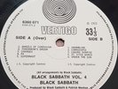 Black Sabbath -  UK 1st Vol. 4 Vertigo, Swirl Label, No 