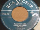The FIRST 45 Record Ever Made 1949 Eddy Arnold Texarkana Baby RCA Victor NMINT