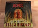 AC/DC LP Hell's Highway Live on Air 1974 - 1979 flaming orange Vinyl