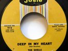 SHELLS 45 Deep In My Heart / Our Wedding Day JOSIE Original VG++ doowop  Kz 1082