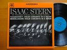 Isaac Stern *SIGNED* Tchaikovsky Mendelssohn Violin Concertos CBS SBRG 72083 NM