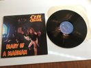 OZZY Diary of Madman 1982 original LP vg++ Randy Rhoads BLACK SAB