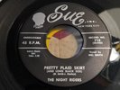 NIGHT RIDERS pretty plaid skirt SUE 713 rare killer WILD ROCKABILLY GARAGE ex+