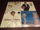 JOHNNY MATHIS, & LOU RAWLS CHRISTMAS VINYL DECADES CUTOUT OUT OF PRINT RARE Set