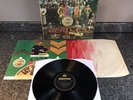 LP THE BEATLES SGT PEPPERS LONELY HEARTS CLUB BAND UK 1ST PRESS MONO PMC 7027 EX