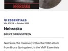 Bruce Springsteen - Nebraska, 40th Anniversary, 180g Color - Vinyl Me, Please