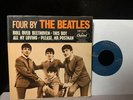 The Beatles Four 4 By The Beatles 1964 EP 45 W/ Picture Sleeve Cover Original