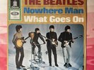 BEATLES 45. Germany 1966.  WHAT GOES ON. NOWHERE MAN.  ODEON Green O-23-171. EX.