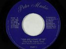 Modern Soul 45 - Peter Mackie - You Are A Part Of Me - Private VG+ mp3 obscure