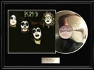KISS SELF TITLED DEBUT LP WHITE GOLD PLATINUM TONE RECORD RARE NON RIAA AWARD
