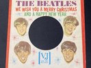THE BEATLES WE WISH YOU A MERRY CHRISTMAS 45 PS PICTURE SLEEVE VJ VEE-JAY 60'S